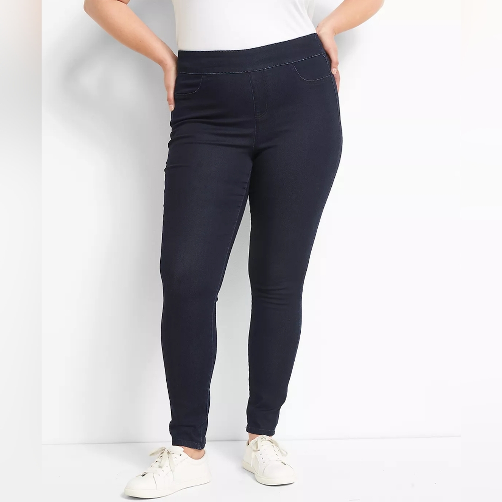 Lane Bryant High Rise Pull On Jegging
